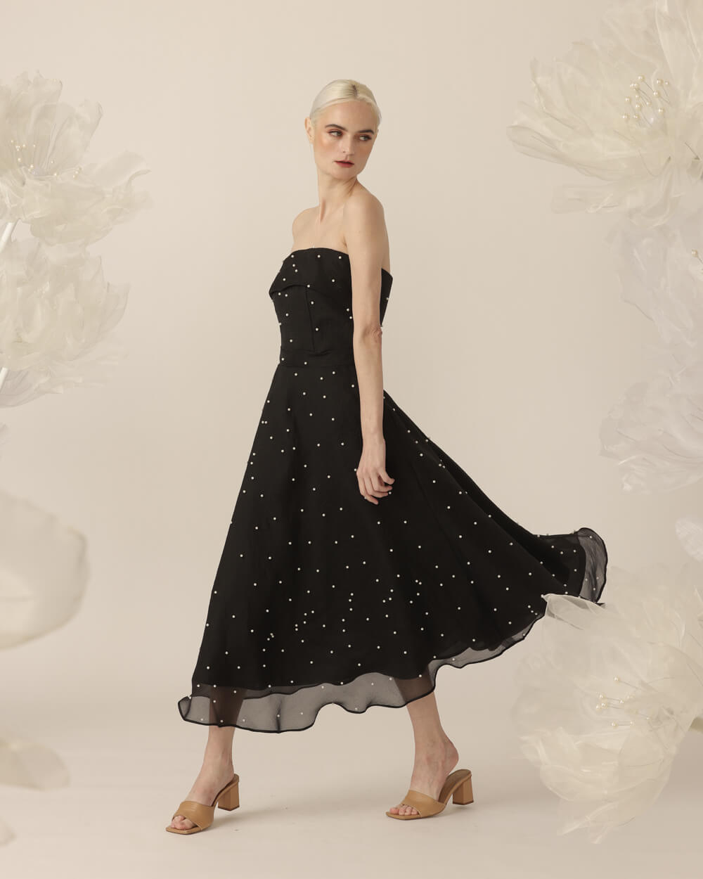 070A1751 Dion Skirt in Black - Image 1