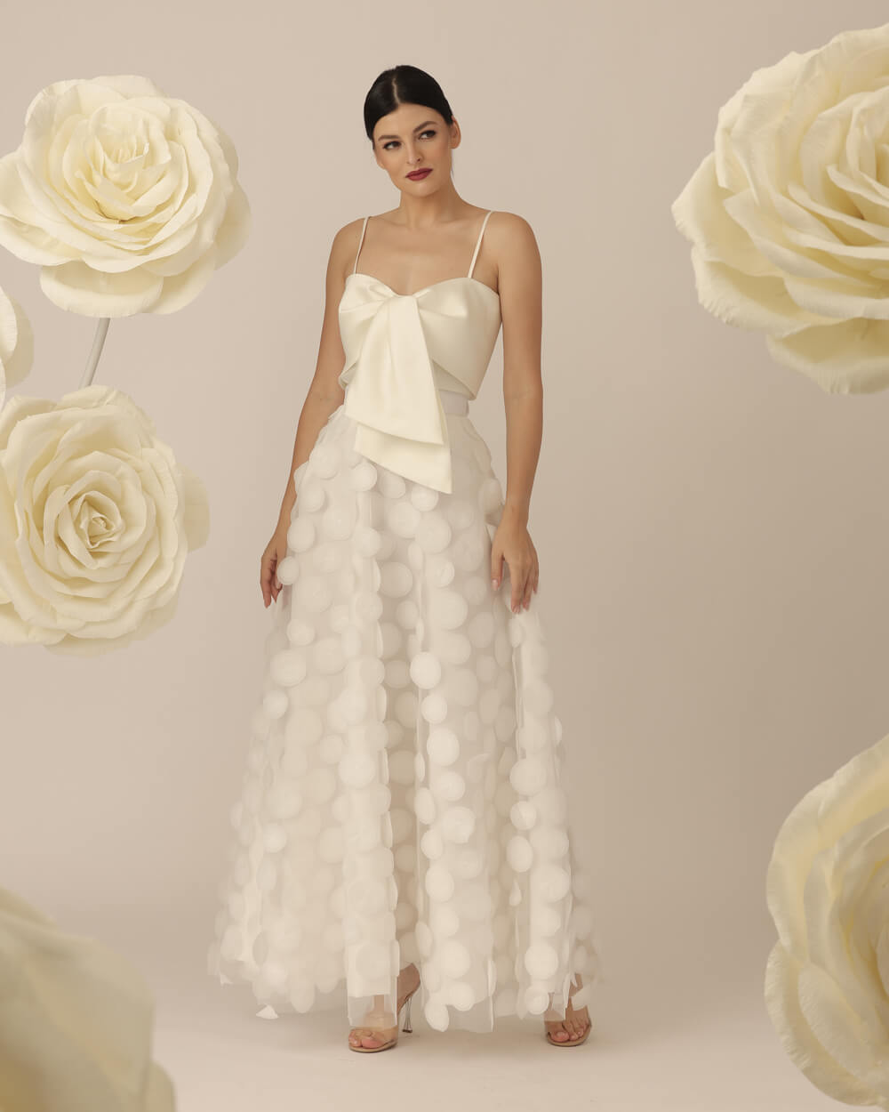 Valentine Skirt in White