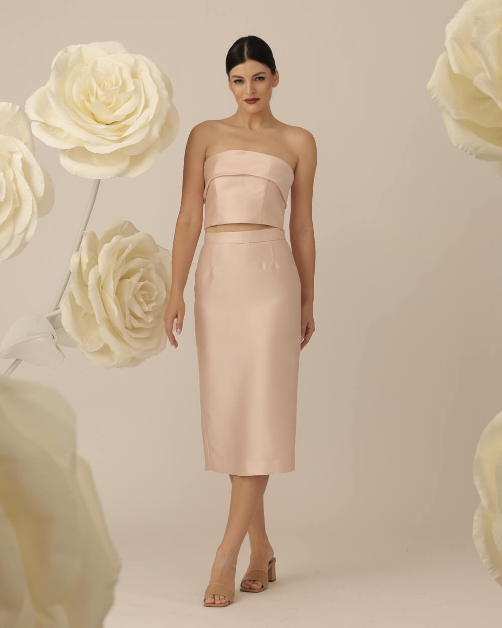 Pauline Skirt in Blush