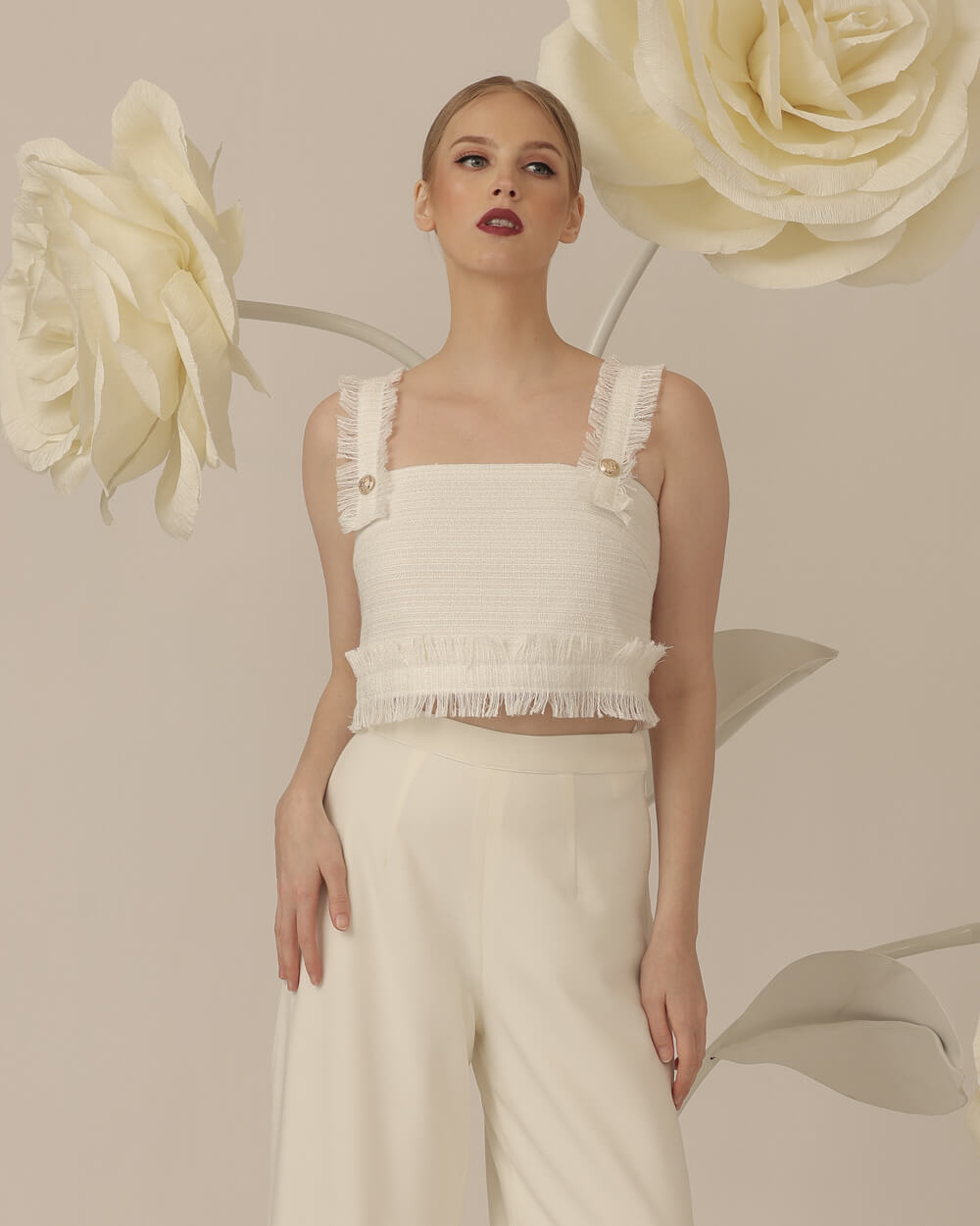 Celestine in White
