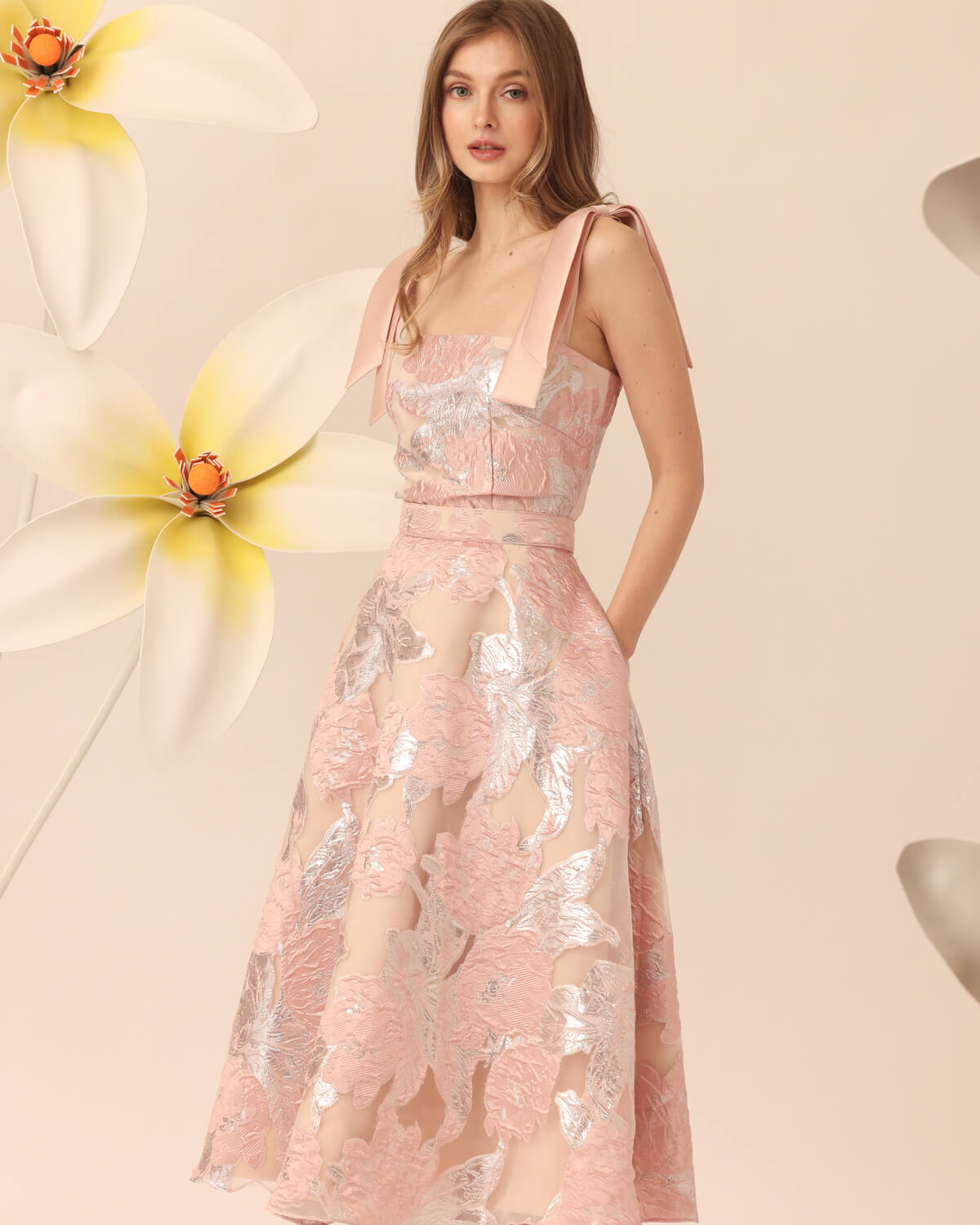 Beatrice Top in Blush