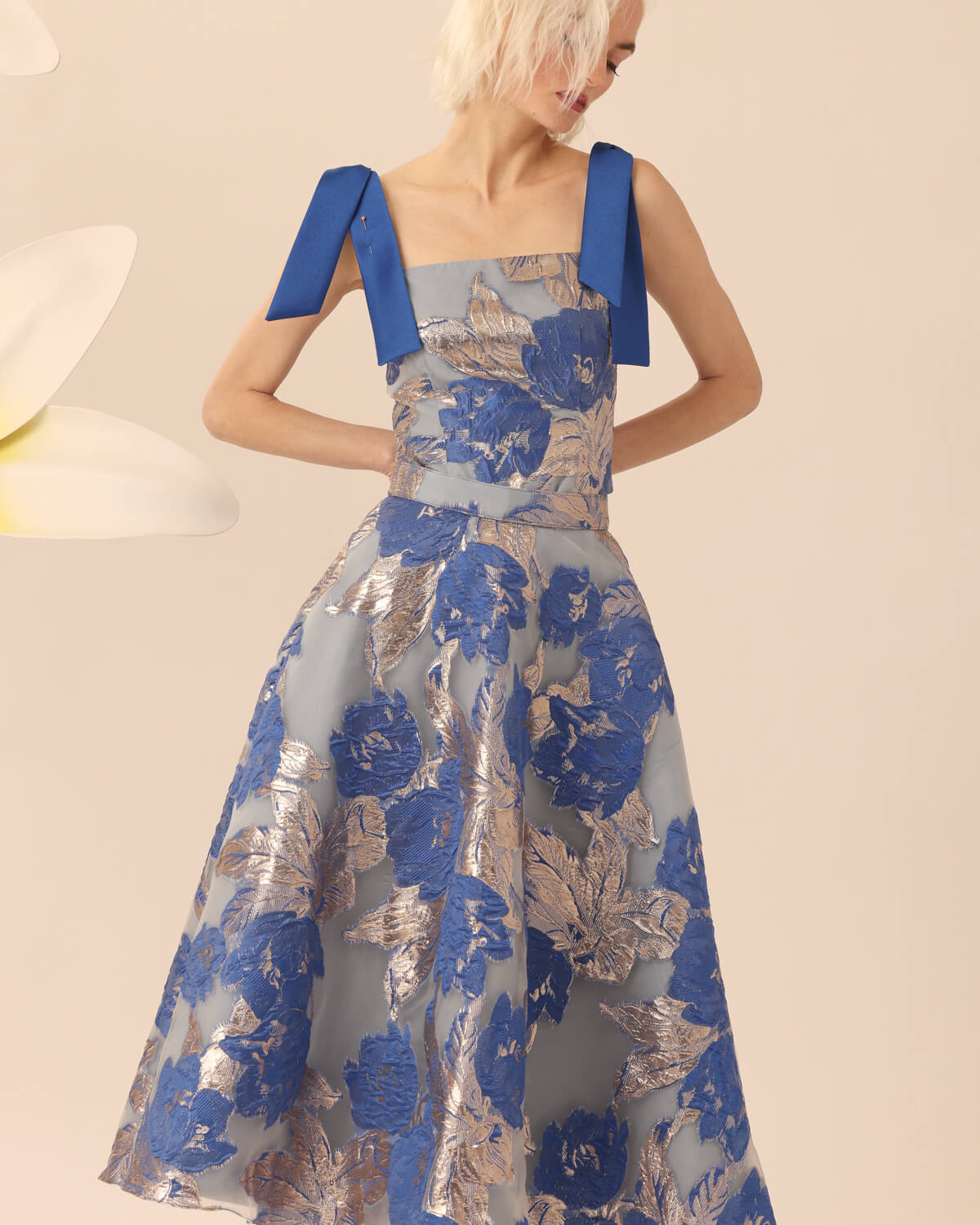 Beatrice Top in Cobalt Blue