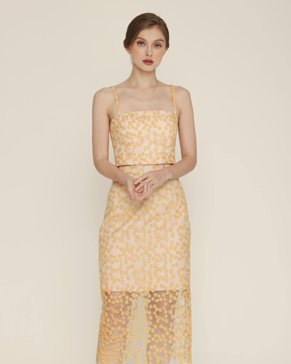 Paisley Top in Marigold